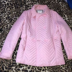 Blush pink Rothschild Pea Coat